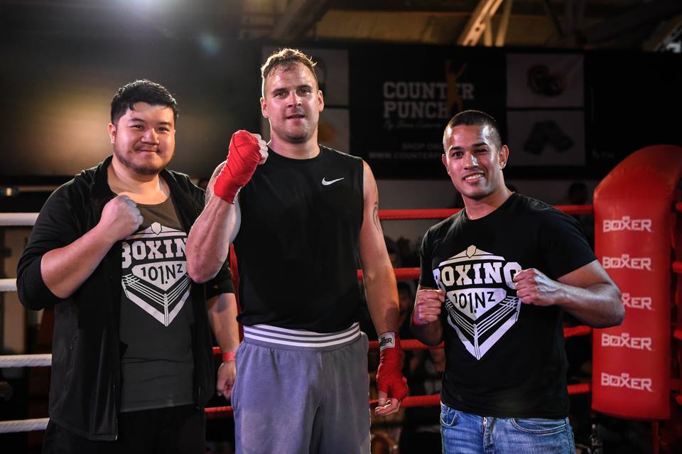 boxing 101 new zealand student wins his first fight